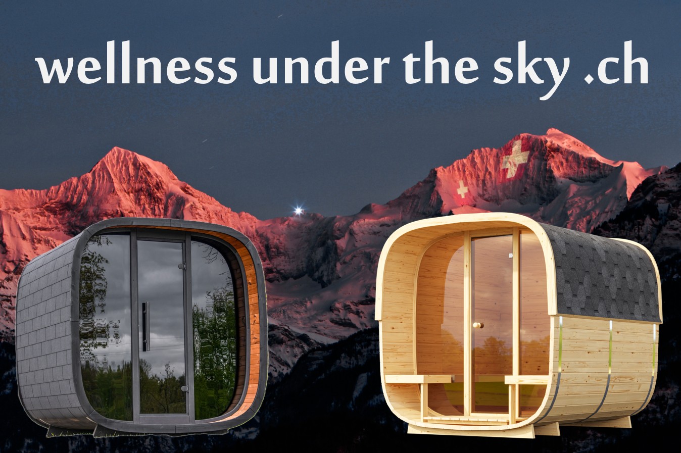 Outdoor Sauna kaufen in der Schweiz