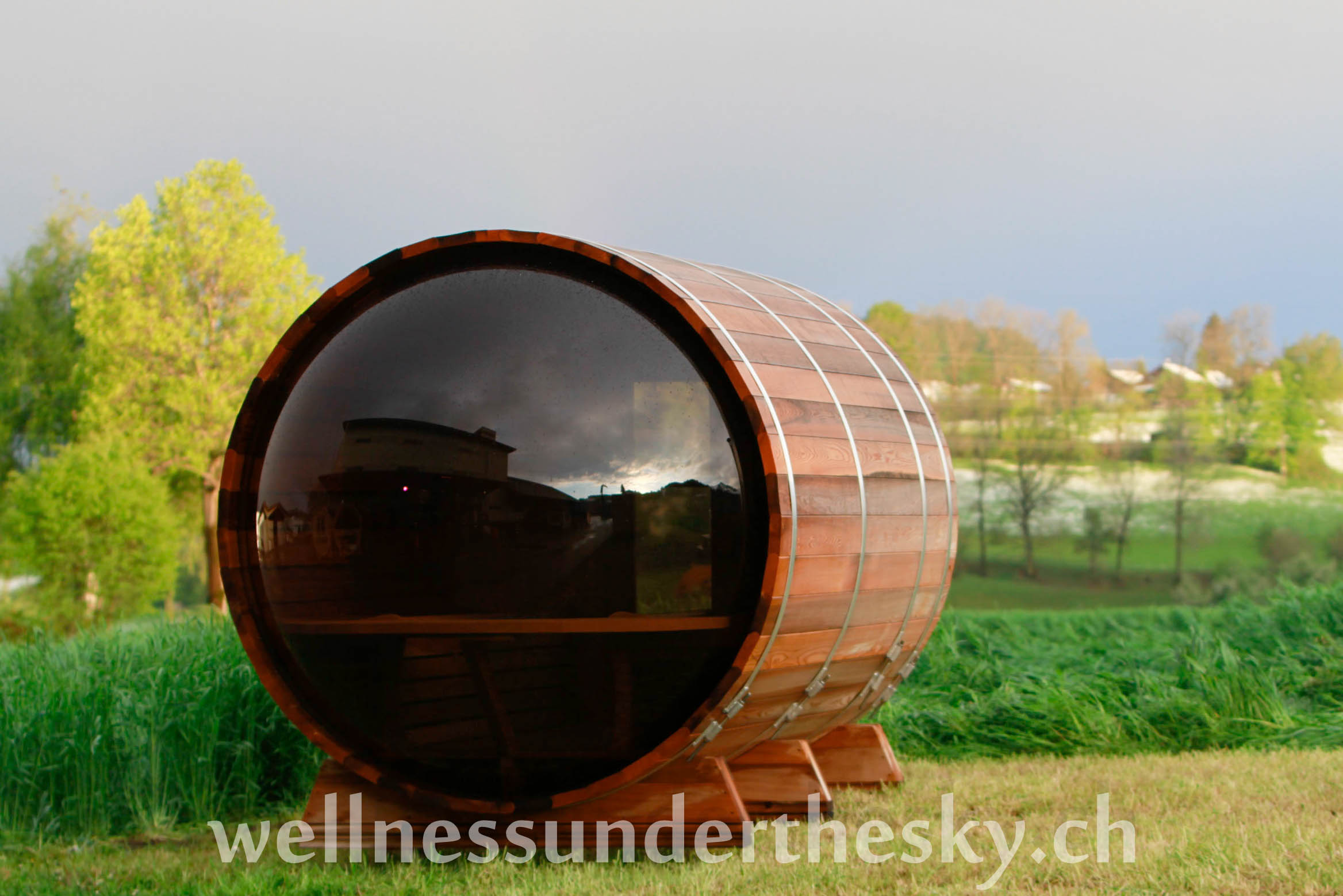 Saunafass Fasssauna Sauna